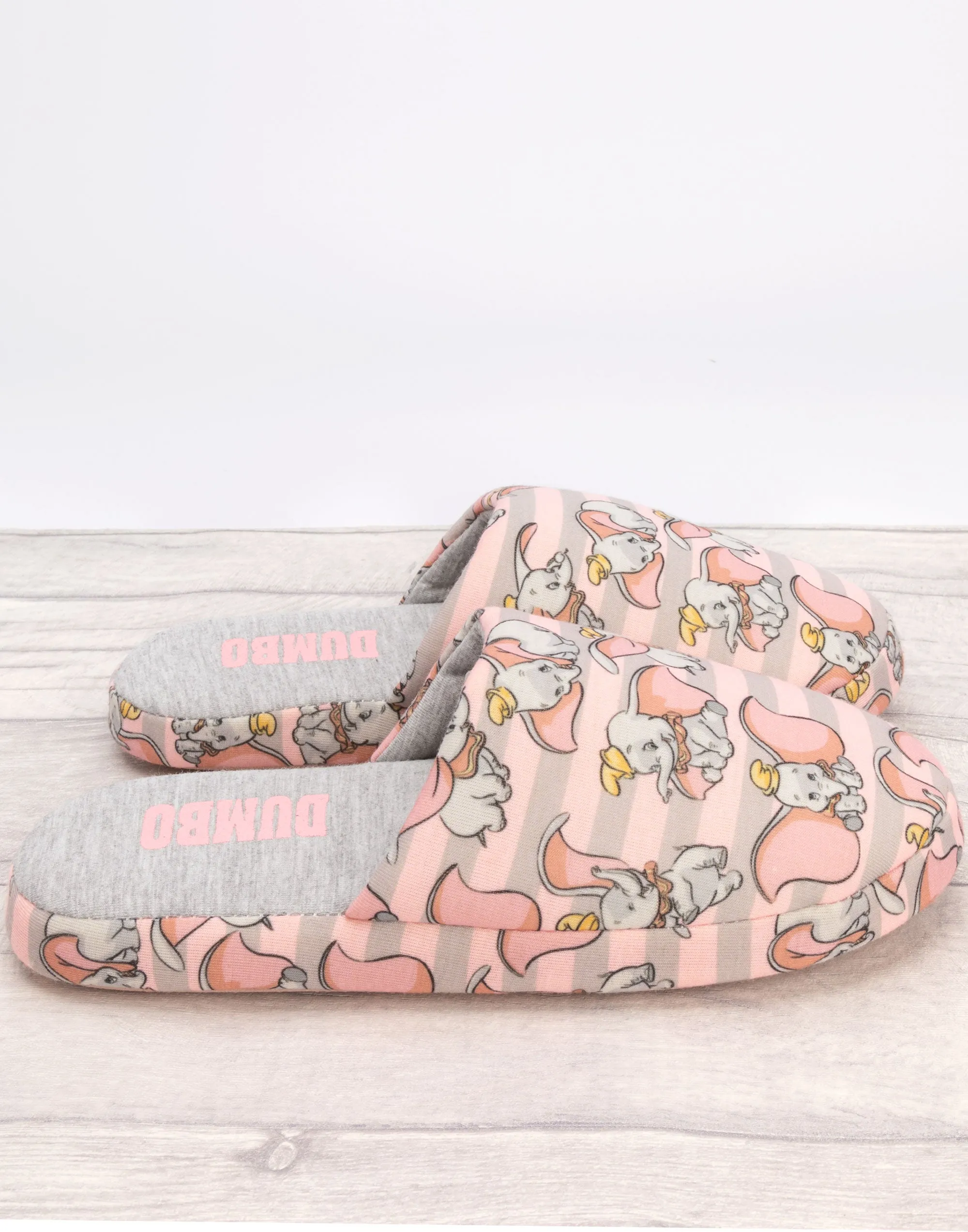 Disney Dumbo Women's Slippers All Over Print Ladies House Shoes