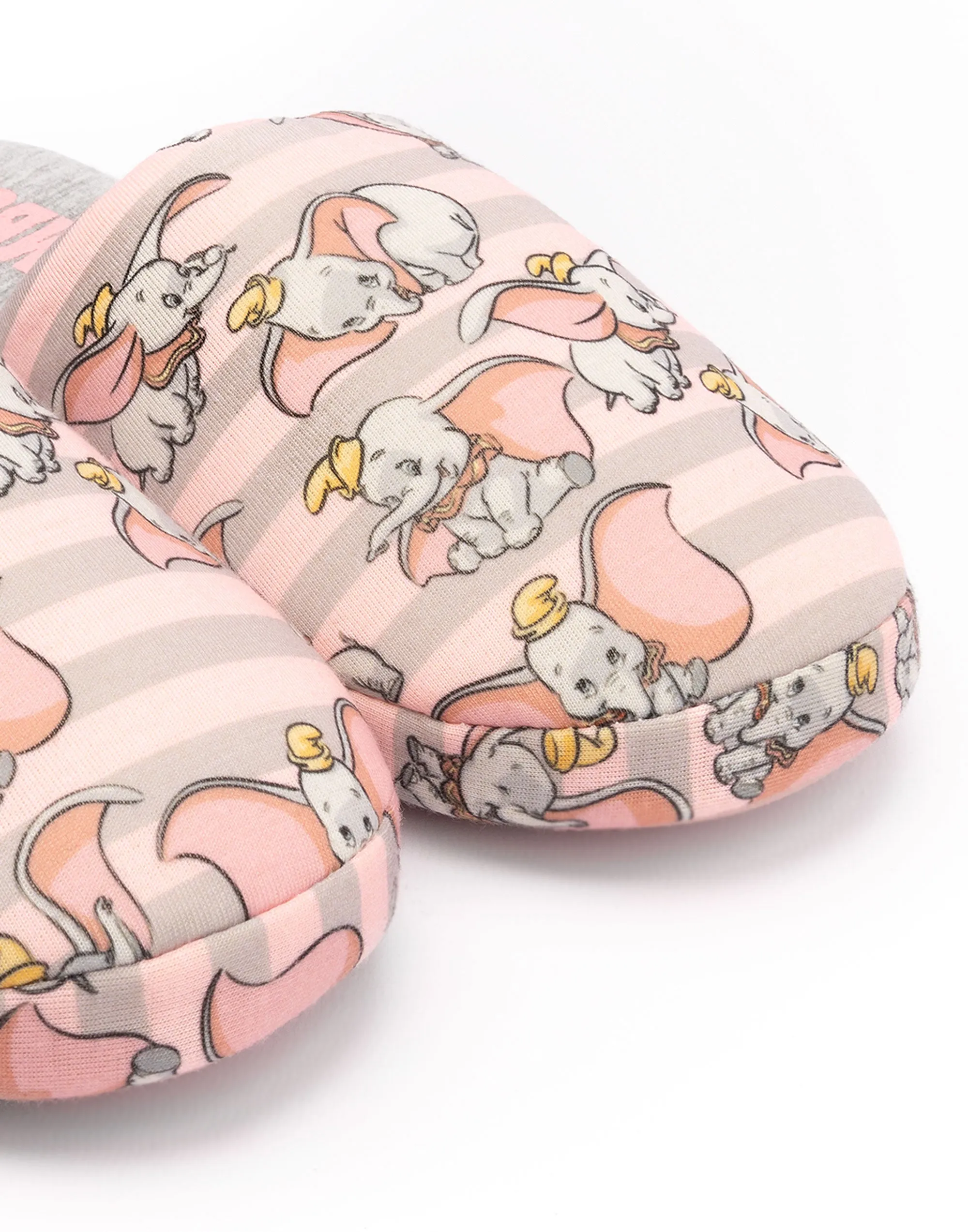 Disney Dumbo Women's Slippers All Over Print Ladies House Shoes