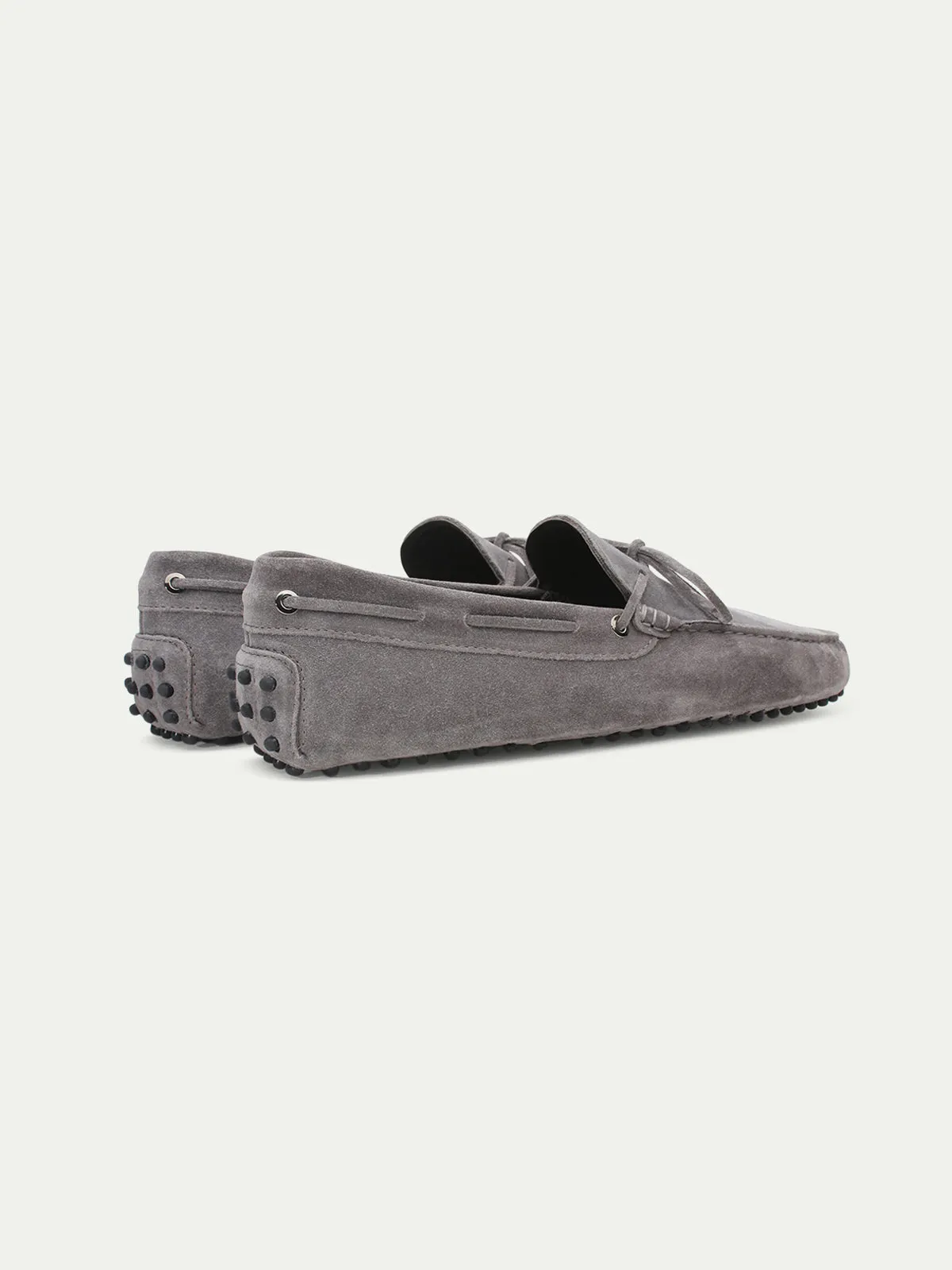 Grey Suede Driving Shoes