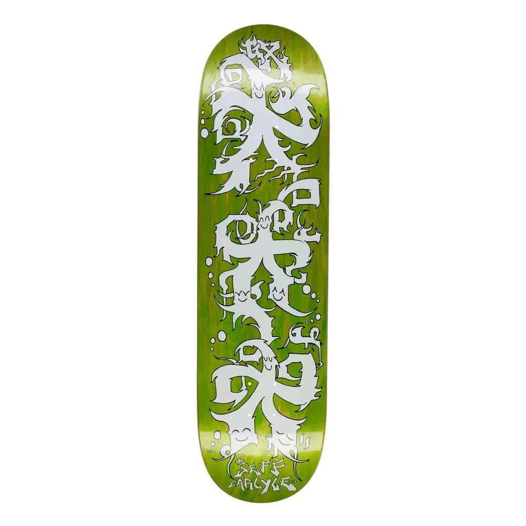 GX1000 Star Stack Jeff Carlyle Skateboard Deck White