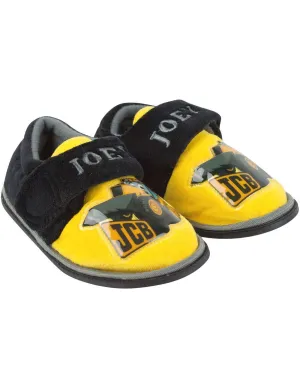 JCB Joey Character Yellow Boy's Slippers