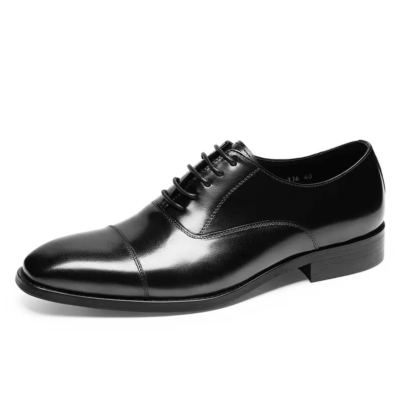 Luxury Smooth Pattern Oxford Dress Shoes