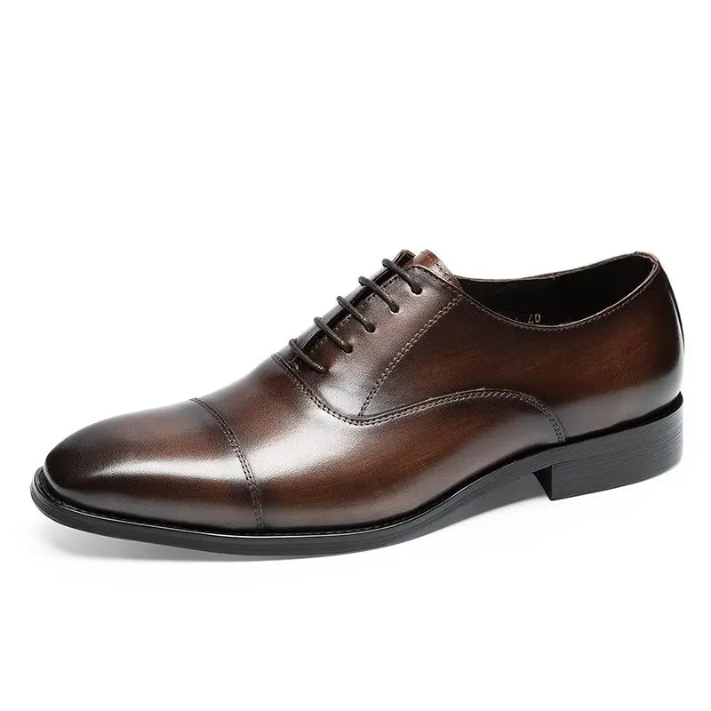 Luxury Smooth Pattern Oxford Dress Shoes