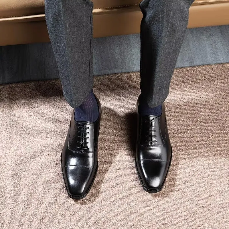 Luxury Smooth Pattern Oxford Dress Shoes