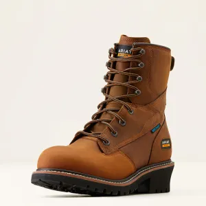 Men's Ariat Logger Shock Shield Waterproof Work Boot