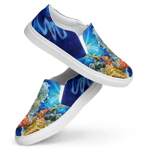 Men’s Discworld III slip-on canvas shoes *US SIZES SHOWN! USE CHART!