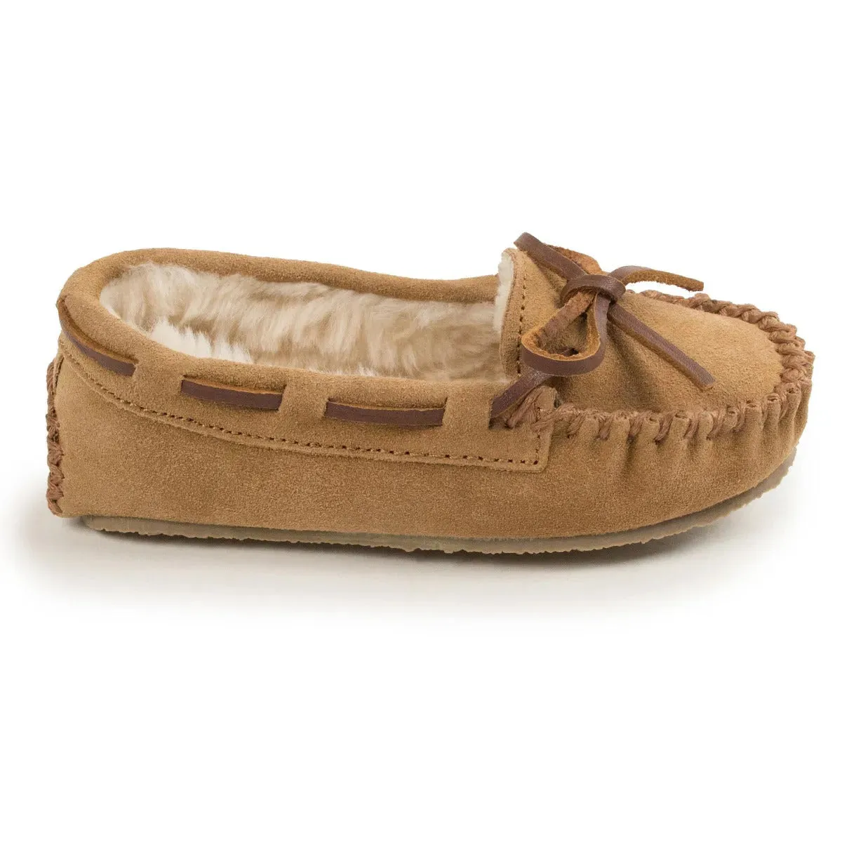 Minnetonka Cassie Suede - Children's Slipper