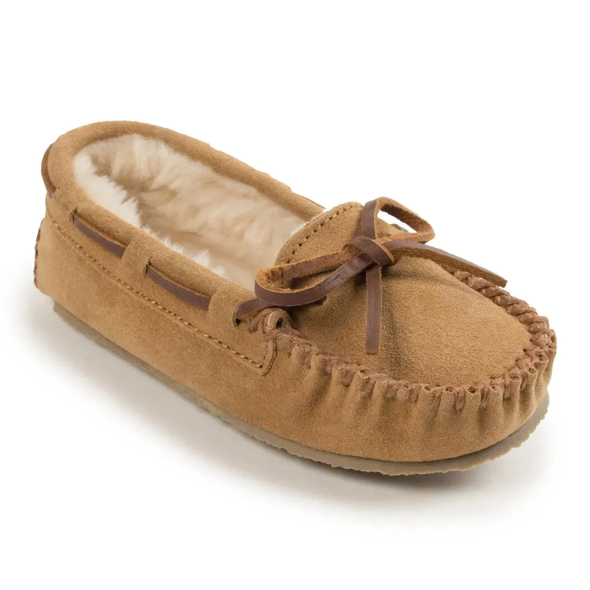 Minnetonka Cassie Suede - Children's Slipper