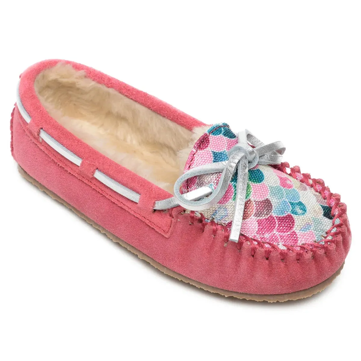 Minnetonka Cassie Suede - Children's Slipper