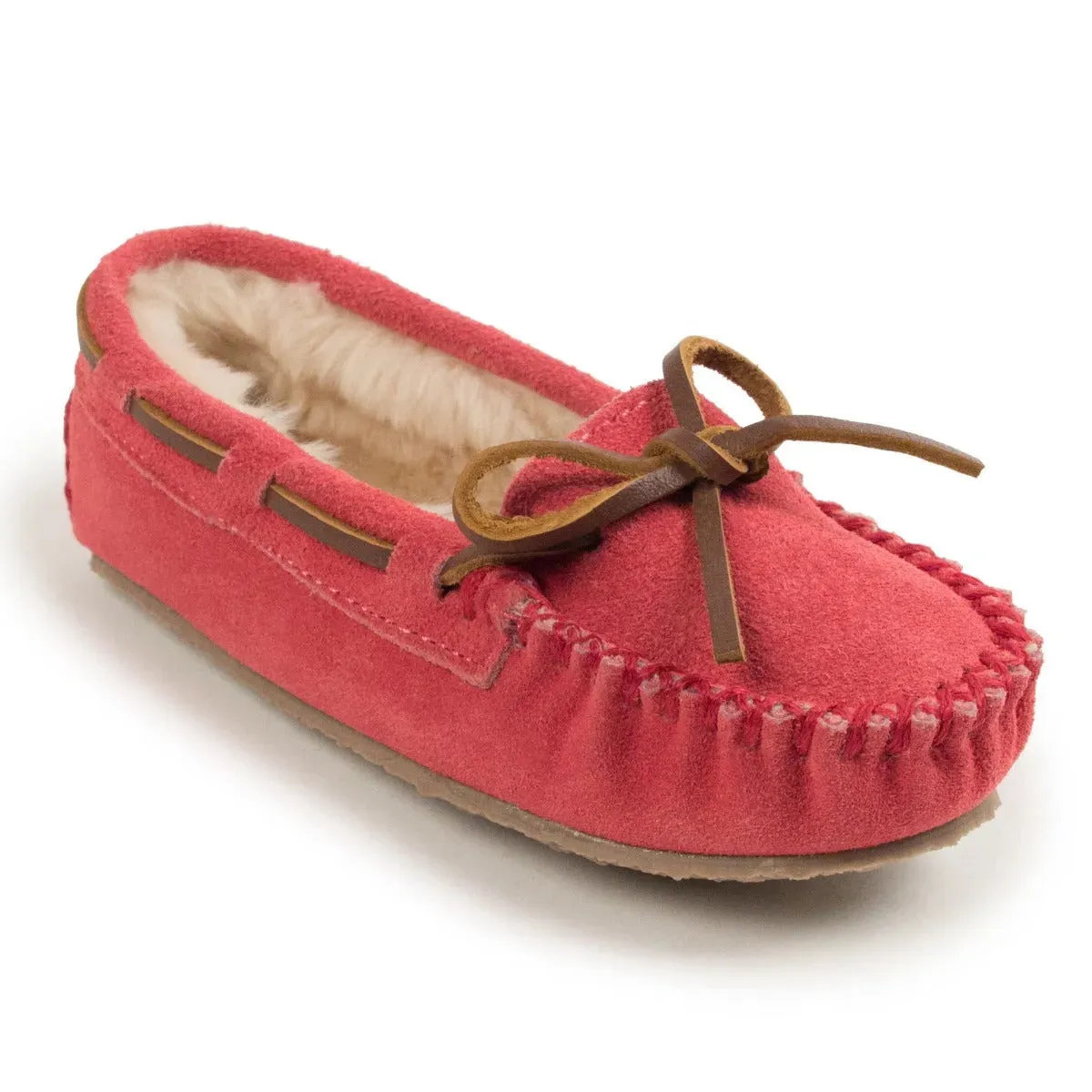 Minnetonka Cassie Suede - Children's Slipper