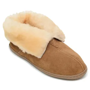 Minnetonka Sheepskin Ankle Boot - Womens Slipper