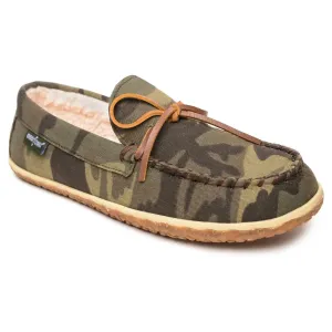 Minnetonka Tomm Canvas (Camo) - Mens Slippers