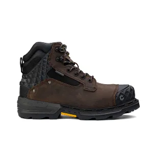 Pallet Jack 6" Comp Toe Men’s Waterproof Work Boot – Brown