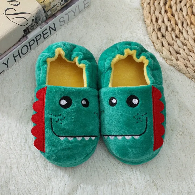 Plush Slippers for Boys and Girls