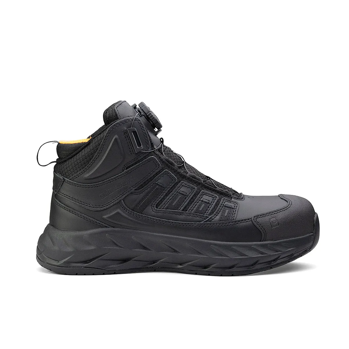 Pro Safety Mid 6" Comp Toe Men’s Shoe - Black