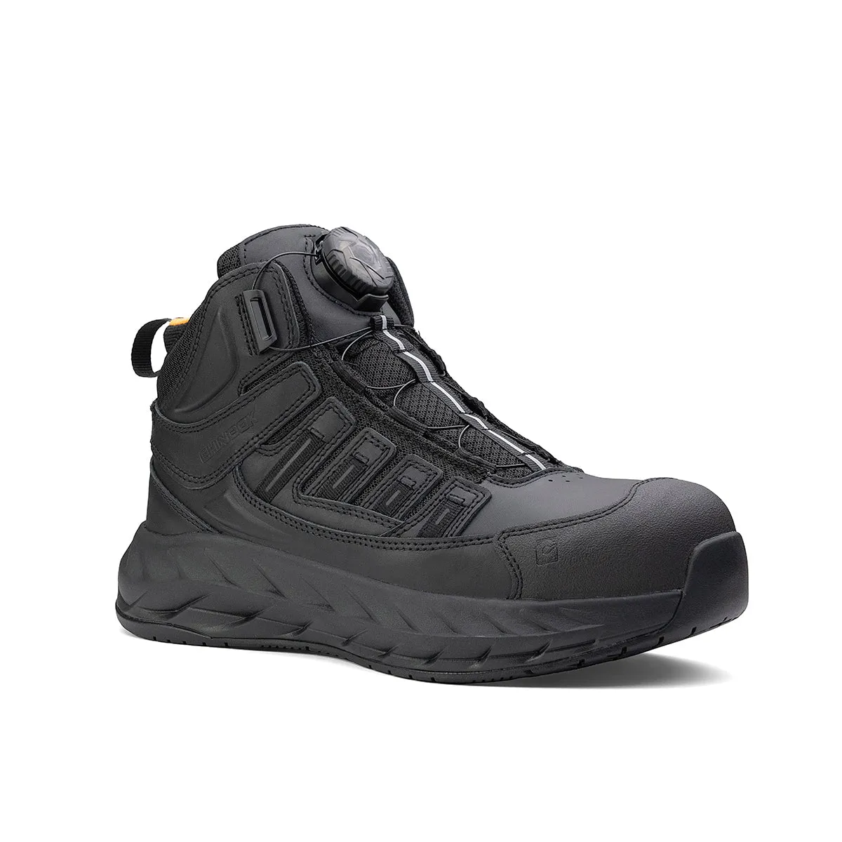 Pro Safety Mid 6" Comp Toe Men’s Shoe - Black