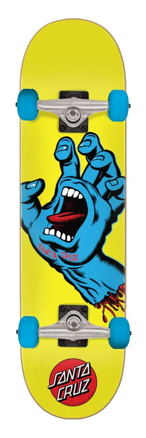 SANTA CRUZ "Screaming Hand" Skateboard Complete (7.75")