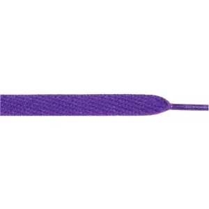 Skateboard Flat 1/2" - Purple (12 Pair Pack) Shoelaces