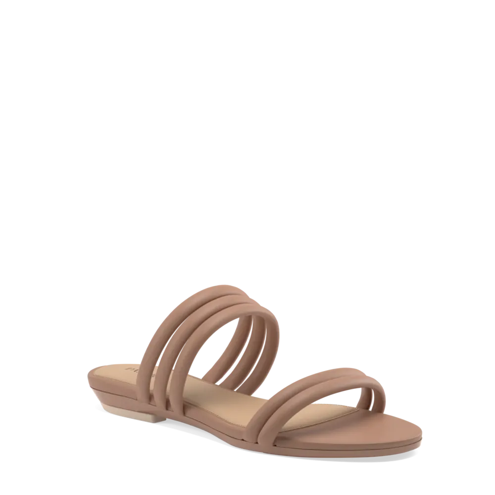 The Slide - Latte Leather Rope 3 Block