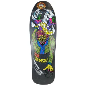 Vision 9.5" x 32" Joe Johnson Scissors Black Stain Skateboard Deck